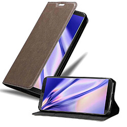 Cadorabo Coque Cubot J3 PRO Etui en Brun