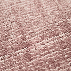 Acheter Thedecofactory SANTAL - Tapis aspect velours rose nude 160x230