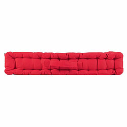 Avis Paris Prix Coussin de Sol Déco Panama 60x60cm Rouge