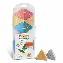 Primo 12 crayons de cire triangles