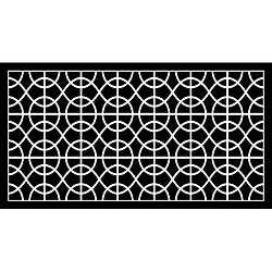 Alter Chemin de cuisine, 100% Made in Italy, Tapis résistant aux taches avec impression numérique, Tapis antidérapant et lavable, Motif géométrique - Annaluna, cm 100x52