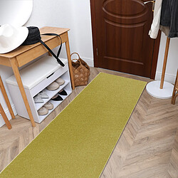 RUGSX TAPIS DE COULOIR ETON 140 vert 70x400 cm pas cher