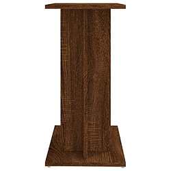 Acheter vidaXL Support pour aquarium chêne marron 60x30x60cm bois d'ingénierie