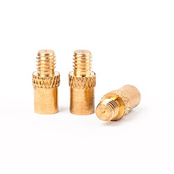 Avis Wewoo 3 PCS Remplacement Professionnel 1.8g 14mm Brass Dart Poids Ajouter Accentuateur Fléchettes Outil Accessoires