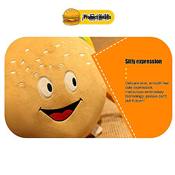 Universal 45 cm Simulation Hamburger Doll Skin Friendly Migne Hamburger Cadeaux en peluche | Oreillers en peluche