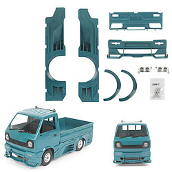 Avis Encerclement En Plastique Large Mise à Niveau Du Corps Bricolage Pour 1/10 WPL D12 RC Voiture Camion Van Vert