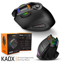 Avis Souris ergonomique verticale gamer Krom Kaox + Logiciel