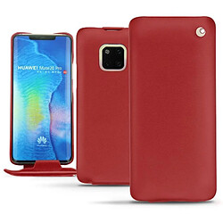 Housse cuir Huawei Mate 20 Pro - Rabat vertical - Rouge ( Nappa - Pantone #d50032 ) - NOREVE