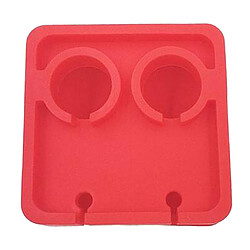 Ecouteur Housse de rangement pour casque Ecouteur Housse de transporteur rouge