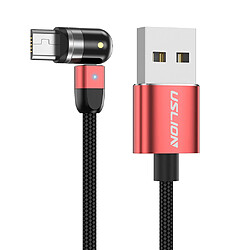 540 Câble USB De Charge Magnétique 360180 Rouge Micro USB 0,5 M