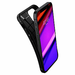 Spigen Sgp Spigen Rugged Armor Coque Compatible avec iPhone 12 Compatible avec iPhone 12 Pro - Noir