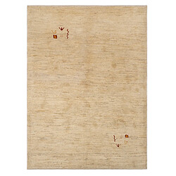 Vidal Tapis de laine 205x151 beige Gabbeh Shouli 