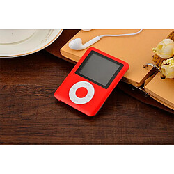 Universal Mini lecteur de musique MP3 Lecteur radio MP3 portable de haute qualité Support FM Radio Vidéo Ebook avec grande mémoire | Lecteur MP3 (16 Go)