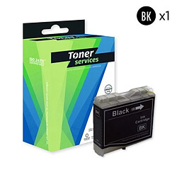 TONER SERVICES Compatible Brother LC1000 Cartouche Noir LC1000BK (Lune)