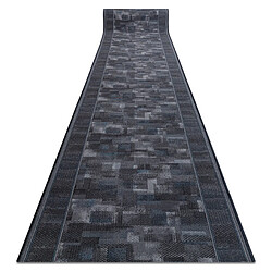 RUGSX TAPIS DE COULOIR ANTIDÉRAPANT TRIBE anthracite 67cm 67x440 cm