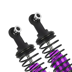 2 Pièces Amortisseur Pour WLtoys A949 A959 A969 RC 1/18 Modèle De Voiture Violet pas cher