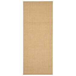 vidaXL Tapis Sisal naturel 100x250 cm