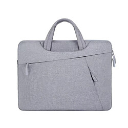 General Sacoche pour ordinateur portable Sac à bandoulière pour ordinateur portable, étui de transport multifonctionnel pour ordinateur portable avec sangle pour ordinateur portable Microsoft Surface Pro 6/5/4/3 Macbook Air 11 12(gris)