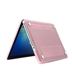 Avis Wewoo Housse Étui rose pour Macbook Pro 15,4 pouces de protection en cristal dur