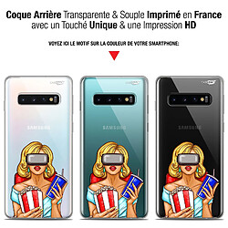 Avis Caseink Coque arrière Samsung Galaxy S10 (6.1 ) Gel HD [ Nouvelle Collection - Souple - Antichoc - Imprimé en France] Au Cinema