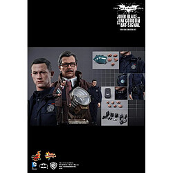 Hot Toys MMS275 - DC Comics - The Dark Knight Rises - John Blake And Jim Gordon With Bat-Signal