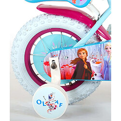 Acheter Volare Vélo enfant Disney La reine des neiges 2 12 pouces bleu/mauve assemblé à 95%