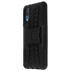 Avizar Coque Huawei P20 Coque Protection Antichocs Support Intégré - Noir pas cher