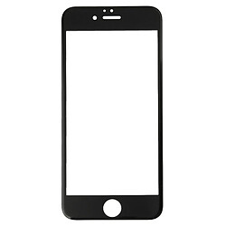 Wewoo Verre trempé noir pour iPhone 6 et 6S 0.26mm 9 H Surface Dureté 3D Anti-Explosion Film d'Écran