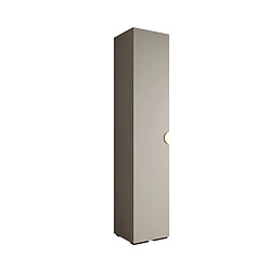 Abiks Meble Armoire Inova 4 À Portes Battantes 236,7/50/47 1 Portes (gris/d’oro)