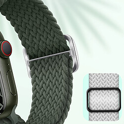 Avis Avizar Bracelet pour Apple Watch 41mm / 40mm / 38 mm Nylon Tressé Respirant vert kaki