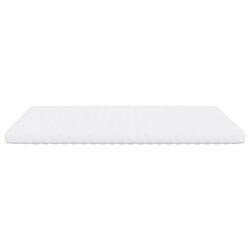 Avis vidaXL Matelas en mousse blanc 180x200 cm 7 zones dureté 20 ILD