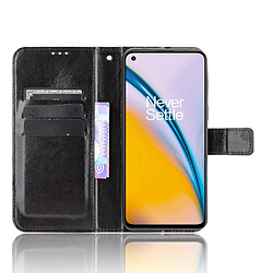 Avis Htdmobiles Housse pour OnePlus Nord 2 5G - etui coque pochette portefeuille + film ecran - NOIR