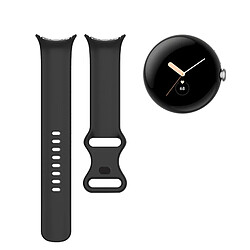 Bracelet pour Google Pixel Watch en silicone Ajustable Tactical Noir pas cher