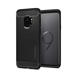 Spigen Sgp Spigen Rugged Armor Pour Galaxy S9 Mat Noir