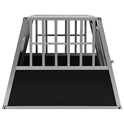 Avis vidaXL Cage pour chien à double porte 94 x 88 x 69 cm