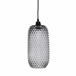 Paris Prix Lampe Suspension en Verre Irina 34cm Gris