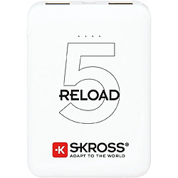 SANAG | 1.400120 | Reload 5 | Batterie Externe 5000 Mah Blanc