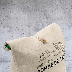 Paris Prix Sac Distributeur Pomme de Terre 42cm Beige pas cher