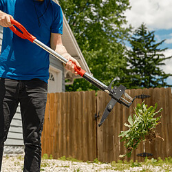 Acheter Venteo - Désherbeur lame en V + Extracteur de mauvaises herbes - ROOTSLAYER - Outils de Jardin multifonction - Facile d'utilisation - Acier de carbone - Rouge