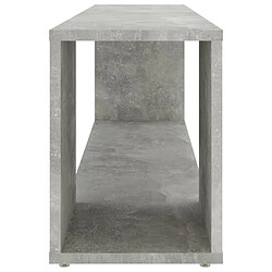 Acheter Maison Chic Meuble TV scandinave - Banc TV pour salon Gris béton 100x24x32 cm Aggloméré -MN55049