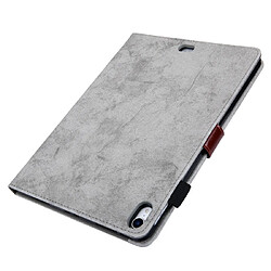 Acheter Wewoo Housse Étui Coque Pour iPad Pro 11 pouces 2018 Etui à rabat horizontal en cuir de style commercialavec support et fente cartecadre photo et fonction veille / réveil Gris