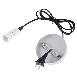 Wewoo Prise d'alimentation de lustre de support de lampe de fil E14 avec la base et le câble d'extension de 1,5mprise des USA