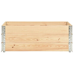 vidaXL Colliers de palette 3 pcs 50x150 cm Bois de pin solide