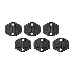 Pack de 6 Serrure de Porte Couverture pour Wrangler JL JLU 2018-2021 pour Gladiateur JT 2020 2021 fait de matériel de haute qualité fiable