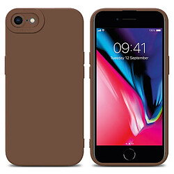 Cadorabo Coque iPhone 7 / 7S / 8 / SE 2020 Etui en Marron