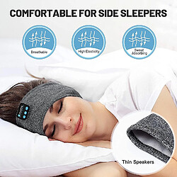 Universal Casque de sommeil sans fil, casque Bluetooth Sports avec des haut-parleurs stéréo à haute définition ultra-fin