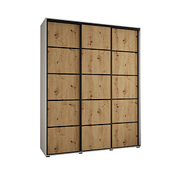 Abiks Meble Armoire DAVOS 4 À Portes Coulissantes 235,2/190/45 3 Portes