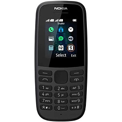 Acheter Nokia 105-2019 Téléphone de Base 1.7" 2G QQVGA 4Mo Noir TA-1174