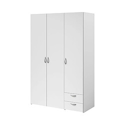 Avis But Armoire DAILY 3 portes 2 tiroirs Blanc