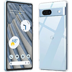 Xeptio Coque de protection pour Google Pixel 8a 5G Souple Transparente Bumper en Gel TPU Invisible